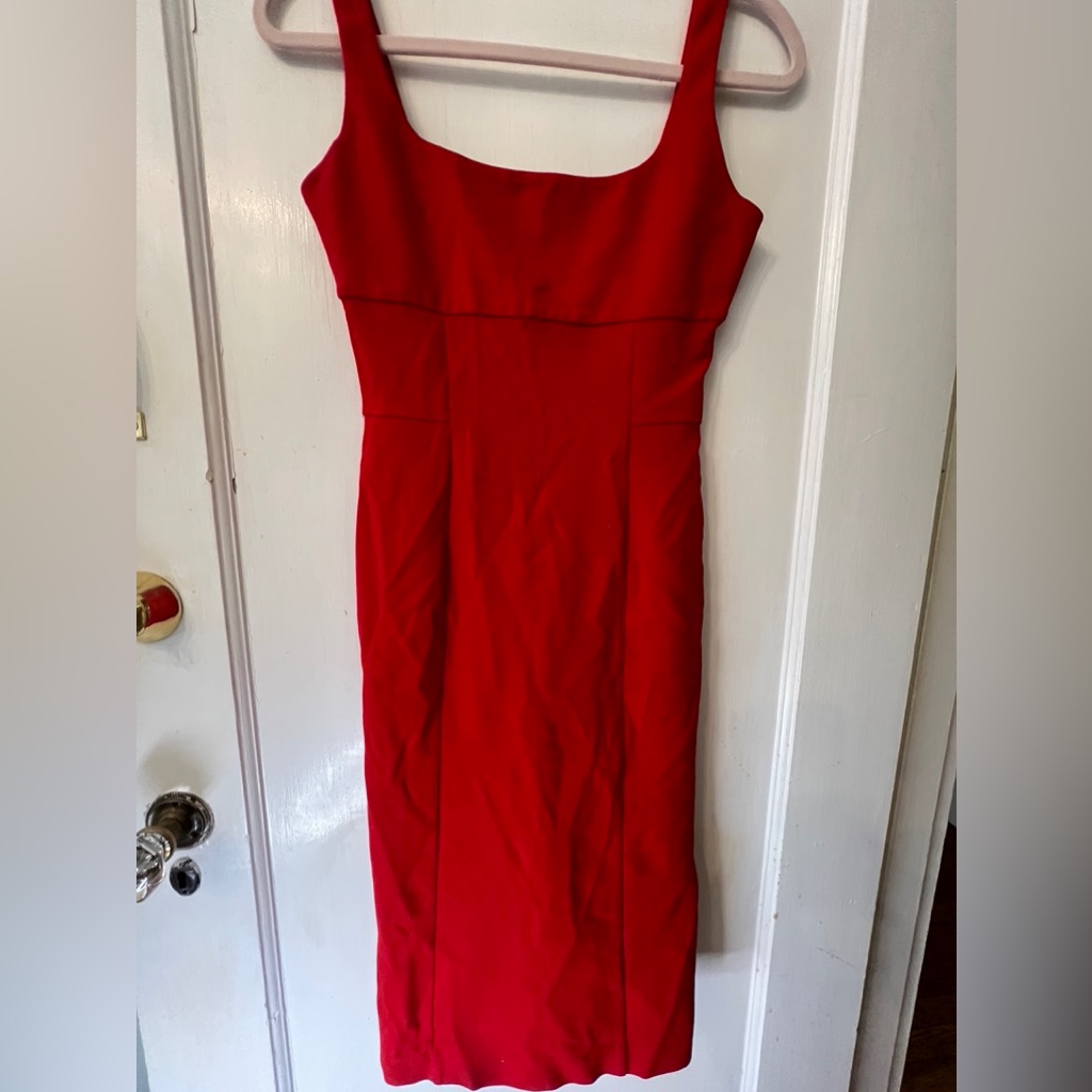 Diane Von Furstenberg Red Bridget Dress